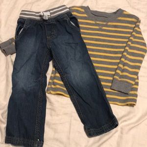 Carters Boy Fall / Winter Outfit Size 3T